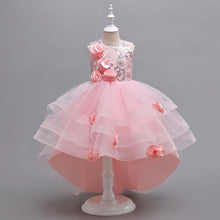 Load image into Gallery viewer, Trailing Princess Party Girls Dress
