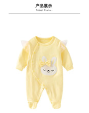 Load image into Gallery viewer, Sweet Striped Baby Girl Romper
