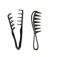 Load image into Gallery viewer, Men'S Salon Hair Styling Comb Set, Including a Wide-Tooth Comb for Textured Hairstyles, a Comb for Pompadour Styles, a Styling C

