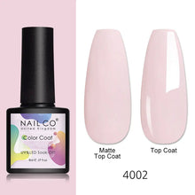Load image into Gallery viewer, NAILCO 8ml Pink Red Colors Gel Nail Polish Nail Art Varnishes Gel Lacquer Coat LED Nails Manicure Design UV Gel Varnish Soak Off
