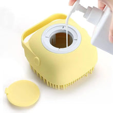 Load image into Gallery viewer, Blue Yellow Shampoo Dispenser Brush

