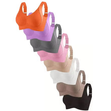 Load image into Gallery viewer, Sport Everyday Bras for Women Full Cup Seamless Push Up Female Underwear Adjustable Stretch Shoulder Straps Bralette Underwear
