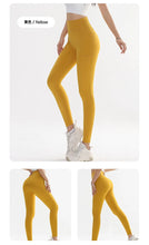 Load image into Gallery viewer, Yoga Leggings for Fitness Legging Sport Side Pocket Pants Female Soft High Waist Leggins Push Up Gym Tights Women
