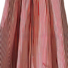 Load image into Gallery viewer, Skirts Spring Summer Retro Vintage French Stripes Midi High Waist A-Line Dating Skirts 2025 for Women
