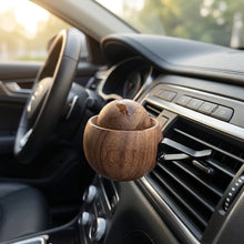 Load image into Gallery viewer, Car &amp; Home Essential Oil Diffuser - Made of Wood Mini Cute Natural Fragrance Diffuser Suitable for Bedroom Living Room Bathroom
