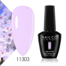 Load image into Gallery viewer, NAILCO 15ml Nail Gel Polish Semi Permanent UV Varnish Nails Art Gel Vernis Manicure TOP BASE Nails Products Supplies Equipment
