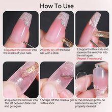 Load image into Gallery viewer, Nail Solid Gel Glue Remover &amp; Debonder Fast Dissolve Liquid for Fake Tips Press On Nails, False Nails | Quick Manicure Tool
