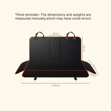 Load image into Gallery viewer, Pet Car Seat Isolation Mat Dog Travel Special Cushion Anti Dirty Waterproof Rear Back Seat Cover for Pets Car Accessories
