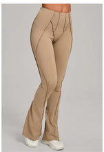 Load image into Gallery viewer, Gym Workout Women's Wide-Leg Tight-Fitting Hip-Lifting Yoga Flared Pants Dance High-Waist Flared Casual Outdoors Sports Trousers
