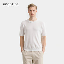 Load image into Gallery viewer, Knitted Smart Casual Tee Men
