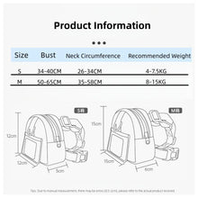Load image into Gallery viewer, Pet Travel Traction Backpack Dog Bag Snack Toy Garbage Bag Free Hands Cat and Dog Supplies Outgoing Equipment Собака

