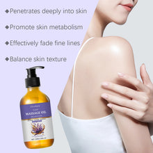 Load image into Gallery viewer, Lavender Essential Oil Moisturizing Body Skin Smoothing Soft Stress Relief Muscle Sore Help Sleep Spa Relaxing Massage Oil
