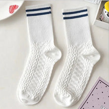 Load image into Gallery viewer, Striped Plaid Sport Socks
