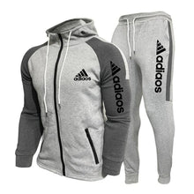 Load image into Gallery viewer, Men’s Retro Fleece Sportswear Set
