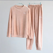 Load image into Gallery viewer, Thick Coral Fleece Pajama Set
