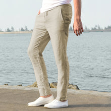 Load image into Gallery viewer, Cotton Linen Casual Straight Pants
