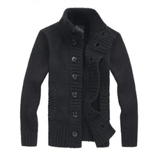 Load image into Gallery viewer, Buttoned Stand Collar Cardigan
