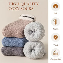 Load image into Gallery viewer, Cozy Winter Fuzzy Crew Socks
