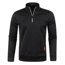 Load image into Gallery viewer, Men Sweatshirts Spring Thicker PulloverHalf Zipper Pullover for Male Hoody Man Sweatshir Autumn Solid Color Turtleneck Sweaters
