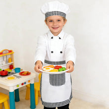 Load image into Gallery viewer, Kids Chef Costume Party Set
