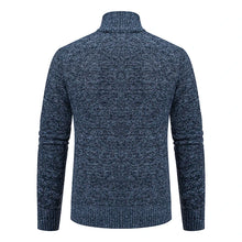 Load image into Gallery viewer, Stand Collar Fleece Zip Cardigan

