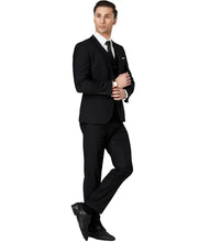 Load image into Gallery viewer, Men’s Regular-Fit Formal Suit Set – Tuxedo Jacket &amp; Trousers
