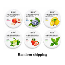 Load image into Gallery viewer, Nail Polish Remover Wipes Fruity Scented Pre-Moistened Cotton Pads Portable Screw-Top Tub Travel Size Polish Remover Rounds
