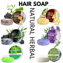 Load image into Gallery viewer, Herbal Rosemary Shampoo Soap Bar
