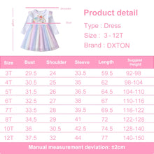 Load image into Gallery viewer, Unicorn Sequin Gradient Girls Dress
