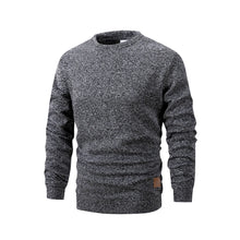 Load image into Gallery viewer, Men's Long Sleeve Sweaters Crew Neck Basic Pullover Shirts Autumn Warm Streetwear Outdoor Jogger Casual Loose Sweatshirt Hoody
