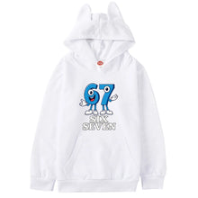 Load image into Gallery viewer, Kids Cat Ears Cartoon Hoodie
