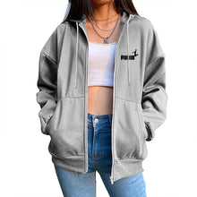 Load image into Gallery viewer, New in Women Tracksuit Trend Printing Hooded Sweatshirts Pants 2Pcs Set Casual Zipper Overcoat Suit Daily Clothing Autumn Winter

