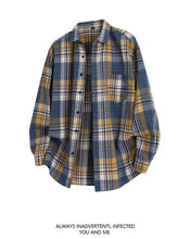Load image into Gallery viewer, Plaid Casual Autumn Long Shirt
