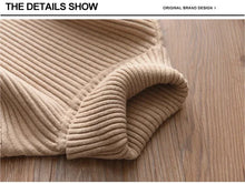 Load image into Gallery viewer, New Sweater Kids Sweaters Autumn Girls Turtleneck Sweaters 1-9Yrs Baby Boys Pullover Winter Knitted Bottoming Boys Sweaters
