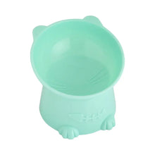 Load image into Gallery viewer, Pet Bowl Large Capacity Cats Bowls Oblique Mouth Cute Cartoon Cat Shape Cat Dog Food Dispenser Pet Feeder Pets Supplies
