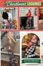 Load image into Gallery viewer, Christmas Leggings  Fashion Milu Deer Printing Festival Ultra Soft Brushed Pants Ankle Length Black Deals
