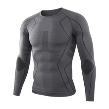Load image into Gallery viewer, Men Sport Thermal Underwear Suits Outdoor Cycling Compression Sportswear Quick Dry Breathable Clothes Fitness Running Tracksuits
