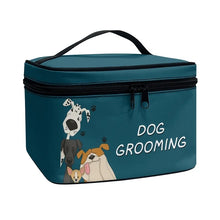Load image into Gallery viewer, Zipper Pet Grooming Storage Bag, Portable Waterproof Dog Cat Accessory Box for Home Travel, Multifunctional Organizer for Pet Gr

