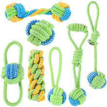 Load image into Gallery viewer, Pet Dog Toys for Large Small Dogs Toy Interactive Cotton Rope Mini Dog Toys Ball for Dogs Accessories Toothbrush Chew Puppy Toy
