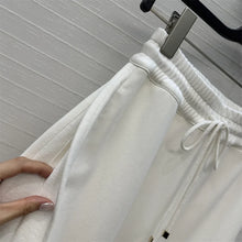 Load image into Gallery viewer, Elastic Waist Cotton Wide Pants
