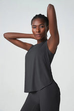Load image into Gallery viewer, Yoga Sport Top Women Gym T Shirt Workout Clothing Wear Loose Cover Hip Shirt Quick Dry Vest Cropped Blouse Cool Tank Tops
