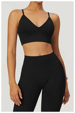 Load image into Gallery viewer, HBC Seamless Sports Bras for Women Fitness Yoga Bras With Removable Pads Adjustable Straps Gym Vest Top Bra Running Crop Top

