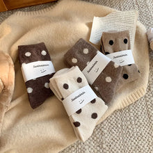 Load image into Gallery viewer, Polka Velvet Winter Socks
