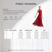 Load image into Gallery viewer, Shiny Lyrical Rhinestone Maxi Dress
