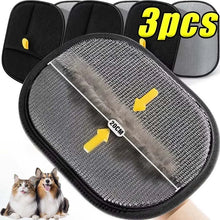 Load image into Gallery viewer, 3pcs Pet Grooming Cleaning Glove Double-Sided Washing Dog Cat Glove Self Cleaning Hair Remover Massage Brush Cats Accessories
