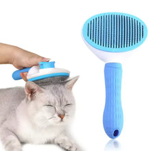 Load image into Gallery viewer, Pet Dog Brush Cat Comb Self Cleaning Pet Hair Remover Brush For Dogs Cats Grooming Tools Pets Dematting Comb Dogs Accessories
