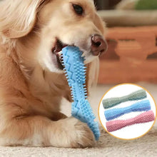 Load image into Gallery viewer, Dog Teething Toy Chew Stick Bite Resistant Fun Leak Proof Food Toy Pet Teether Cleaner Stick
