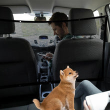 Load image into Gallery viewer, Pet Car Barrier Safety Net for Backseat Protection Dog and Child Restraint Vehicle Divider Travel Driving Secure Supplies

