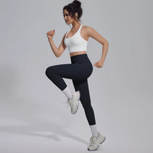 Load image into Gallery viewer, New Yoga Set for Woman Summer Gym Sports Running Bra Top Breathable Peach Buttocks Women Leggings Solid Color Yoga Set
