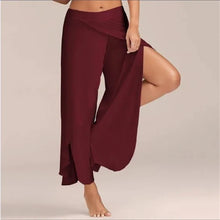 Load image into Gallery viewer, Women's Pants Sexy Crossover Sexy Wide-legged Yoga Pants
